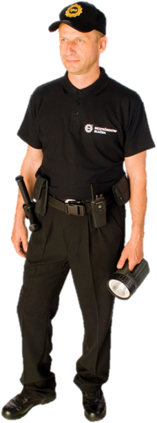 Strážný se svítilnou